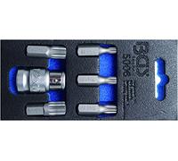 BGS 5006 | Jeu d’embouts | 10 mm (3/8") | denture multiple intérieure (pour XZN) | 6 pièces