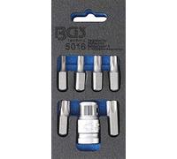 Embouts type Torx avec adaptateur - T 25->55