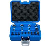 BGS 5023 | Jeu d'embouts et de clés à douille | profil E/profil T (pour Torx) | 17 pièces