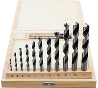BGS technic KG – Jeu de mèches à bois BGS 50403 – 14 pièces (mèches et trépans de forage)