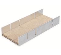 BGS 50865 Tiroir à onglets en aluminium, 245x106x44 mm
