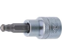 BGS technic BGS Douille à embouts 10 mm (3/8") six pans intérieurs avec tête sphérique 5 mm Quantité:1