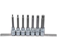 BGS 5175 | Jeu de douilles à embouts | 12,5 mm (1/2") | Denture multiple intérieure (pour XZN) M5 - M14 | 7 pièces