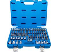 BGS Jeu de douilles à embouts | 12,5 mm (1/2") | Profil cannelé (pour Ribe) |...