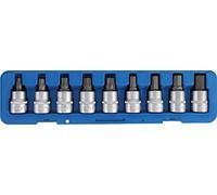 BGS 5189 | Jeu de douilles à embouts | 20 mm (3/4") | six pans intérieurs profil T (pour Torx) | 9 pièces