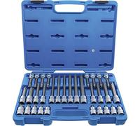 BGS technic Jeu de douilles à embouts 12,5 mm (1/2") Profil TPS (pour Torx Plus) avec perçage TPS20 - TPS70 32 pièces BGS Quantité:1