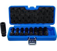 BGS technic KG Coffret de douilles à choc profil E longues 12,5 mm 9 pièces 5204 G