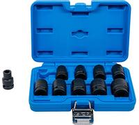 BGS 5205 | Jeu de douilles à choc, six pans | 12,5 mm (1/2") | 10-24 mm | 10 pièces