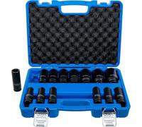 BGS 5207 | Jeu de douilles à choc, six pans | 12,5 mm (1/2") | 10-32 mm | 14 pièces