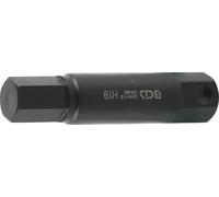 BGS 5246-H19 Embout à six pans creux, 100 mm de long, 19 mm, 22 mm 6 pans