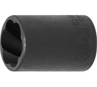 BGS 5266-17 Douille spéciale / Extracteur de vis, 12,5 (1/2), 17 mm