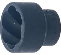 BGS 5268-27 - Douille spiralée/extracteur de vis, Noir, 12,5 mm (1/2"), 27 mm