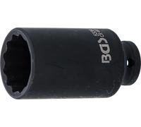 BGS technic KG - Douille à choc BGS 5339 - 12 pans - 12,5 mm (1/2") - 33 mm