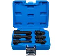 BGS 5380 | Jeu de douilles à embouts à choc | 12,5 mm (1/2") | Denture multiple intérieure (pour XZN) M14 - M18 | 6 pièces