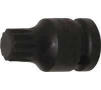 BGS 5381-M16 Jeu d'embouts de vissage de force, denture multiple intérieure, M16, 12,5 (1/2), 40 mm