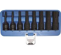 BGS 5481 Jeu de douilles à embout de force, six pans creux 5-19 mm, 12,5 (1/2), 8 pcs.