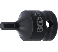 BGS technic BGS Douille à embouts à choc 12,5 mm (1/2") six pans intérieurs 6 mm Quantité:1