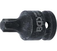 BGS 5486-T55 | Douille à embouts à choc | 12,5 mm (1/2") | profil T (pour Torx) T55