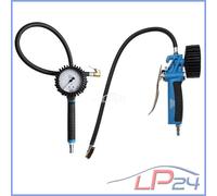 BGS 55410 PISTOLET DE GONFLAGE DE PNEUS À AIR COMPRIMÉ 0-10 BAR GONFLEUR DE PNEU