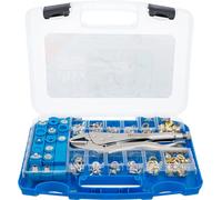 BGS 572 Assortiment de boutons-pression à œillet, 275 pcs.