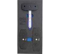 BGS 6680 | Insert de servante d'atelier 1/3 : Jeu d’outils repousse-pistons | avec fonction cliquet