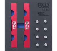 BGS technic Insert de servante d'atelier 1/6 : Coffret de calage pour Mercedes M642 Kraftmann Quantité:1