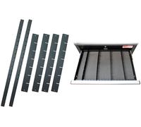 BGS 67166 Séparateur de tiroir pour servante d'atelier PROFI (art. 4111), 6 pcs.