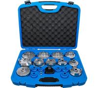 BGS technic Jeu de douilles à filtres (cloches) à huile multimarques 19 pièces BGS Quantité:1