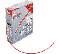 BGS technic BGS Boîte de gaines thermorétractables rouges Ø 2,5 mm 10 m Quantité:1