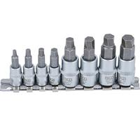 BGS 6847 - Jeu d'extracteurs de vis - 6,3 mm (1/4") / 10 mm (3/8") - pour six pans creux 3 -10 mm - 8 pièces