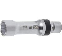 BGS 6849 | Douille articulée à bougie douze pans avec ressort de retenue | 18 mm