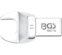 BGS 6901-14 | Clé plate | 14 mm | Empreinte 14 x 18 mm