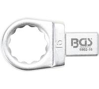 BGS 6902-16 | Clé polygonale à douille | 16 mm | Logement 9 x 12 mm