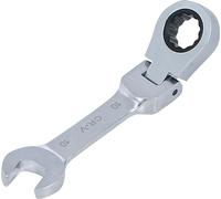 BGS 6910 - Clé mixte à cliquet - courte - à couder - 10 mm