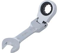 BGS 6912 - Clé mixte à cliquet - courte - à couder - 12 mm