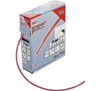 Gaine thermorétractable rouge 2:1 type 65 - diamètre 3.2 mm - au mètre