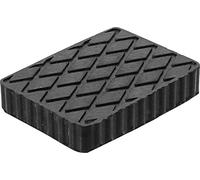 BGS Support en caoutchouc pour ponts élévateurs 160 x 120 x 30 mm - 7006