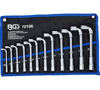 BGS technic KG – Jeu de clés à pipe 70186, 8–19 mm, 12 pièces