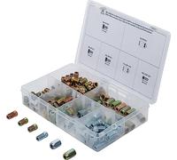 BGS 70341 | Assortiment d’écrous-raccord et de vis pour raccords filetés de conduites de freins | 135 pièces