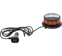 BGS 70342 - Lampe de signalisation panoramique - jaune - avec aimant - 12 V / 24 V - Ø 130 mm