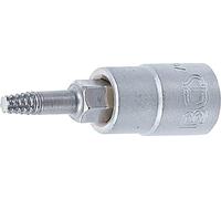 BGS technic BGS Douille à embouts extracteurs de vis 6,3 mm (1/4") pour profil T (pour TX) défectueux T15 Quantité:1