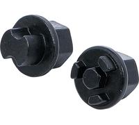 BGS Jeu de clés pour bouchons de vidange d'huile pour DAF / MAN / Volvo / Scania / Neoplan 2 pces - 70984