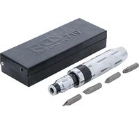 Tournevis à frapper 1/2" avec 4 embouts