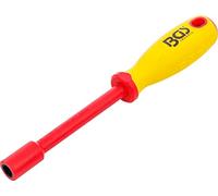 BGS 71090 - Tournevis VDE à douilles - six pans - 10 mm - longueur de tige 125 mm