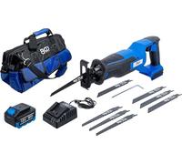 BGS 7393 | Jeu de scie sabre sur batterie | sans balais | 18 V | avec batterie et chargeur rapide