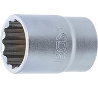 BGS technic BGS Douille pour clé, douze pans 20 mm (3/4") 27 mm Quantité:1