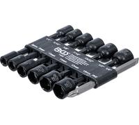 BGS 74423 | Jeu de douilles à choc, six pans | 6,3 mm (1/4") | pour perceuses | 1/4-1/2", 6-13 mm | 14 pièces