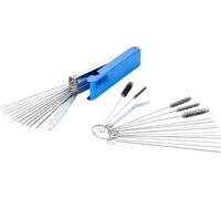 Kit d'outils de nettoyage des gicleurs de carburateur | 16 pcs.