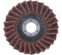 BGS technic Disque abrasif en éventail non-tissé Ø 115 mm grain 120, 1 pièce