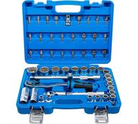 BGS 74509 | Coffret de Douilles douze pans | 12,5 mm (1/2") | 8-32 mm | 51 pièces